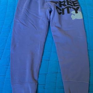 Cropped legging with drawstring